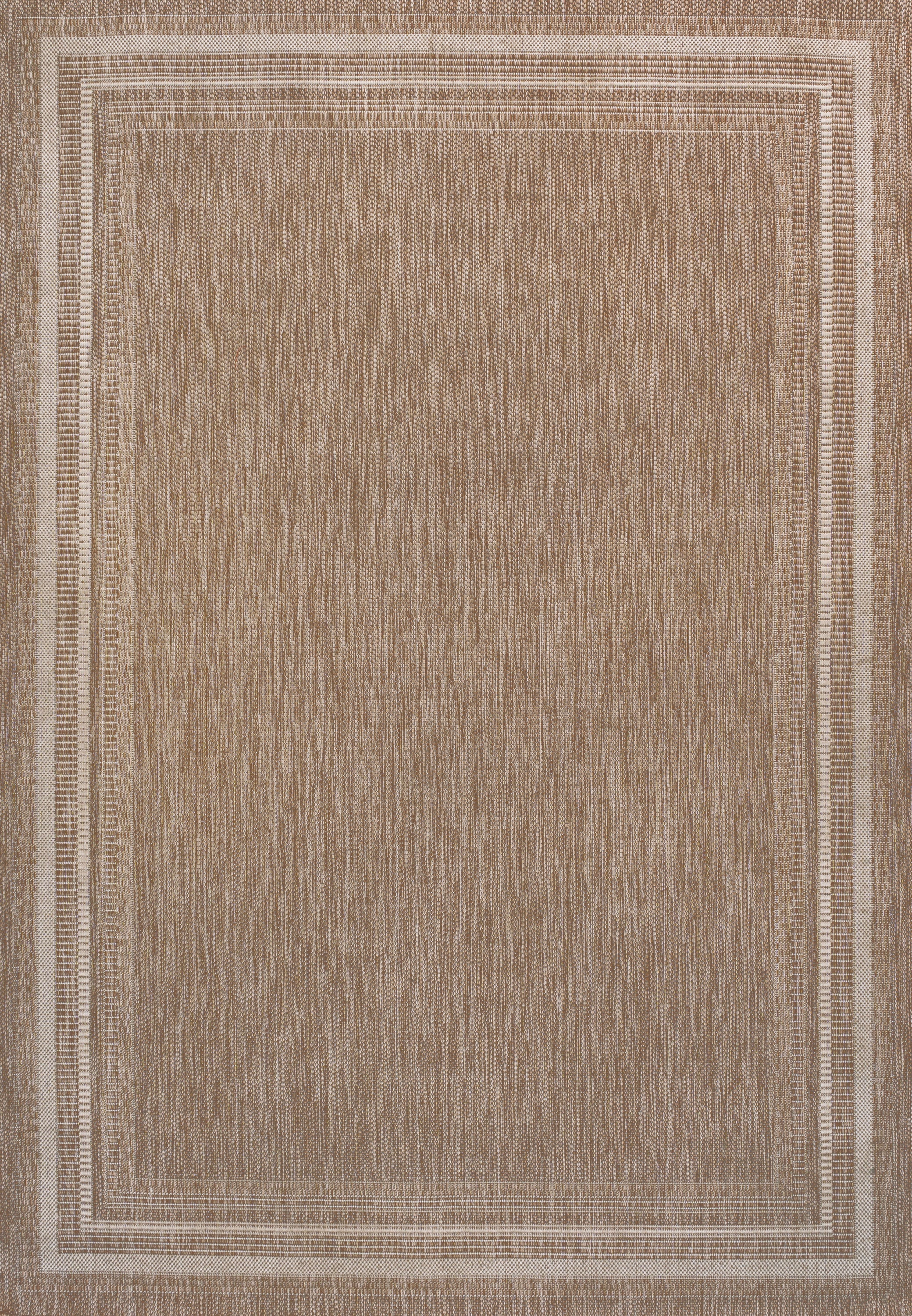 Lido Traditional Casual Pinstripe Border Indoor/Outdoor Area Rug