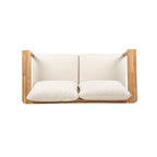 Terassi Outdoor Acacia Wood Loveseat