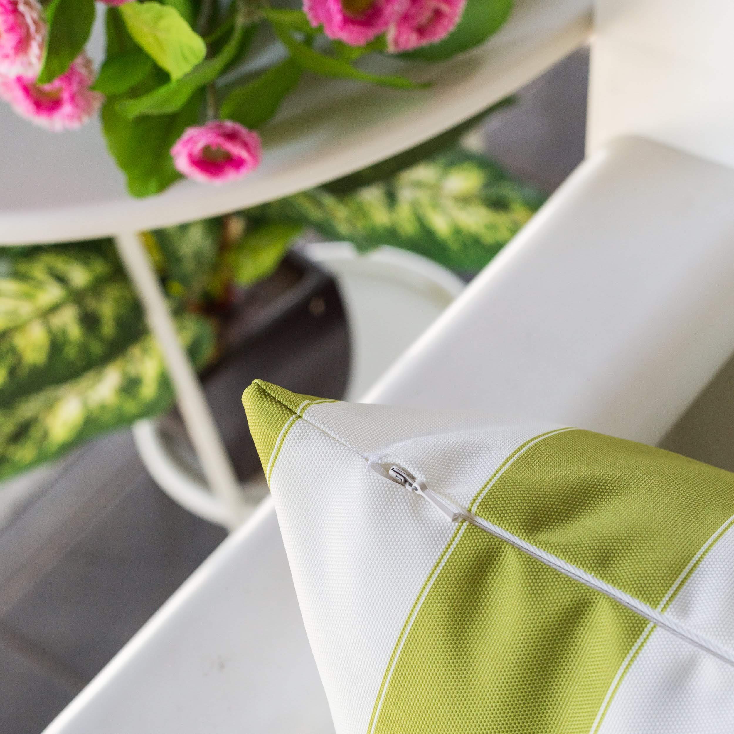 Horizon Stripe Outdoor Lumbar Pillow