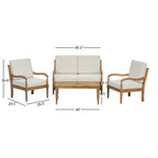 Islewood 4 Piece Outdoor Set