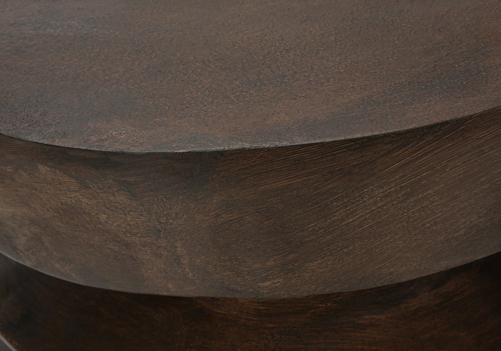 Modern Drum Indoor Outdoor Accent Table