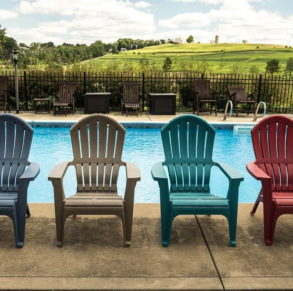 Resin Stacking RealComfort® Adirondack Chairs
