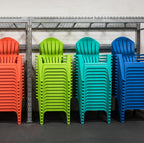 Resin Stacking RealComfort® Adirondack Chairs