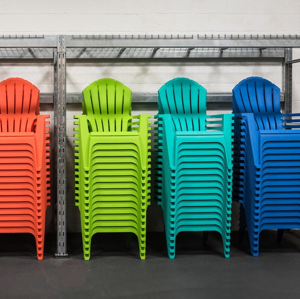 Resin Stacking RealComfort® Adirondack Chairs