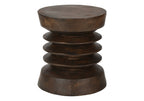 Modern Drum Indoor Outdoor Accent Table