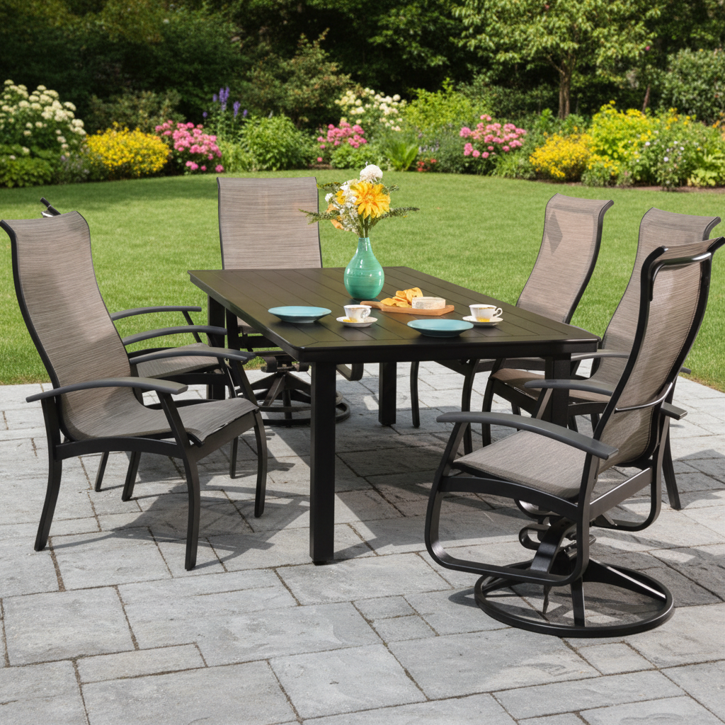 Belle Isle MGP Sling Patio Dining Sets