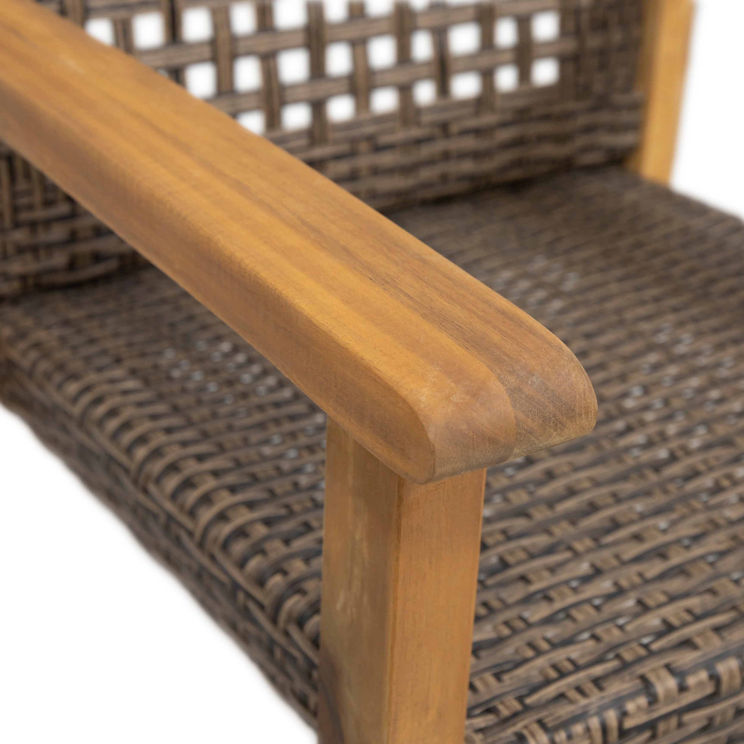 Hampton Outdoor Rattan Dining Chairs, Set of 2