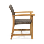 Hampton Outdoor Rattan Dining Chairs, Set of 2
