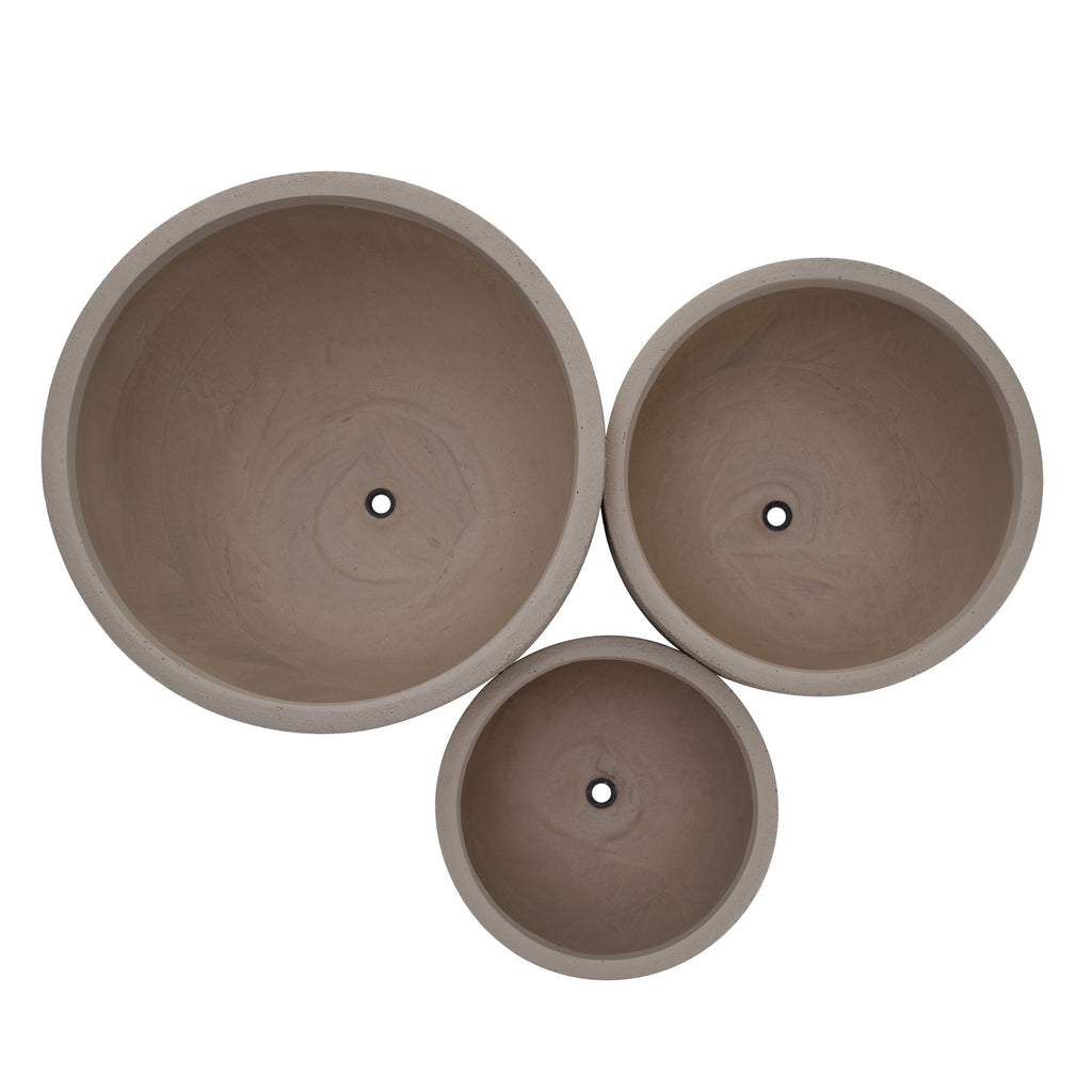 Lightweight Matte Textured Outdoor Planter