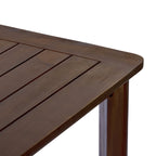 Miles 7 Piece Outdoor Acacia Wood Dining Set With Cushions