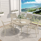 Vireo lron Terrace Dining Chairs, Set of 2