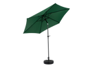 9' Outdoor Patio Umbrella Outdoor Table Umbrella with Push Button Tilt and Crank, Base Not Included