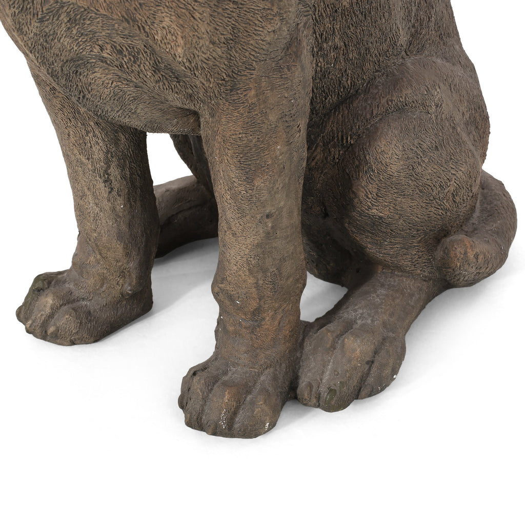 Monty Outdoor Dog Statue