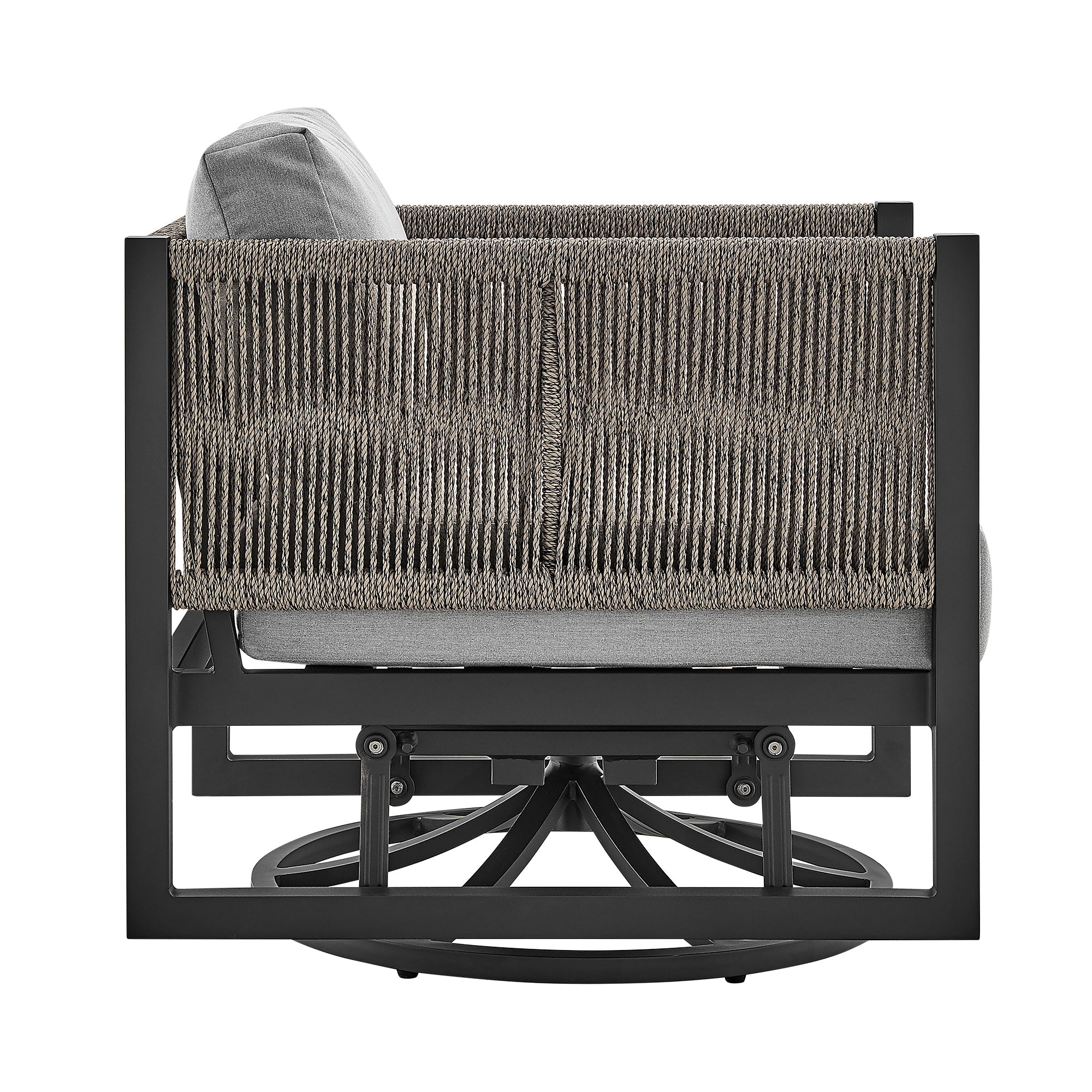 Mareike Outdoor Patio Swivel Glider Lounge Chair