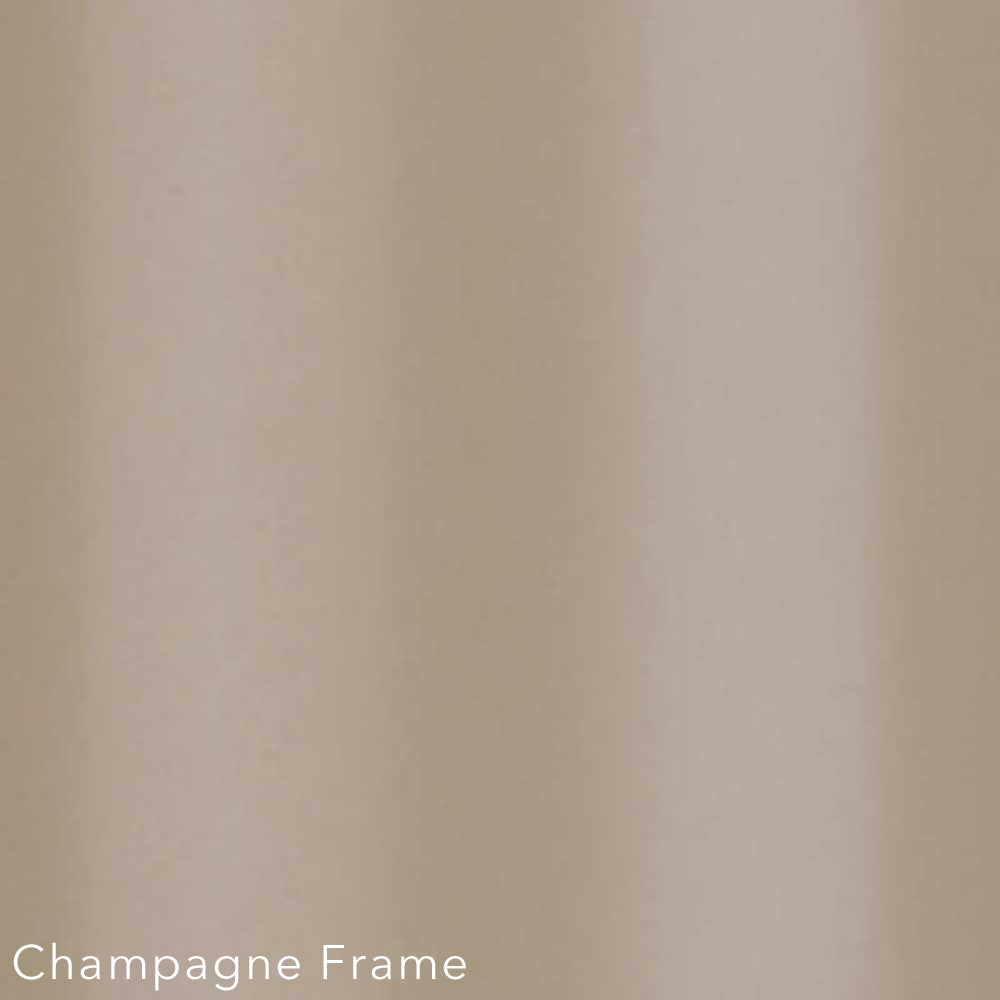 10' Octagon Offset Champagne Frame Umbrellas with Base