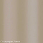 10' Octagon Offset Champagne Frame Umbrellas with Base
