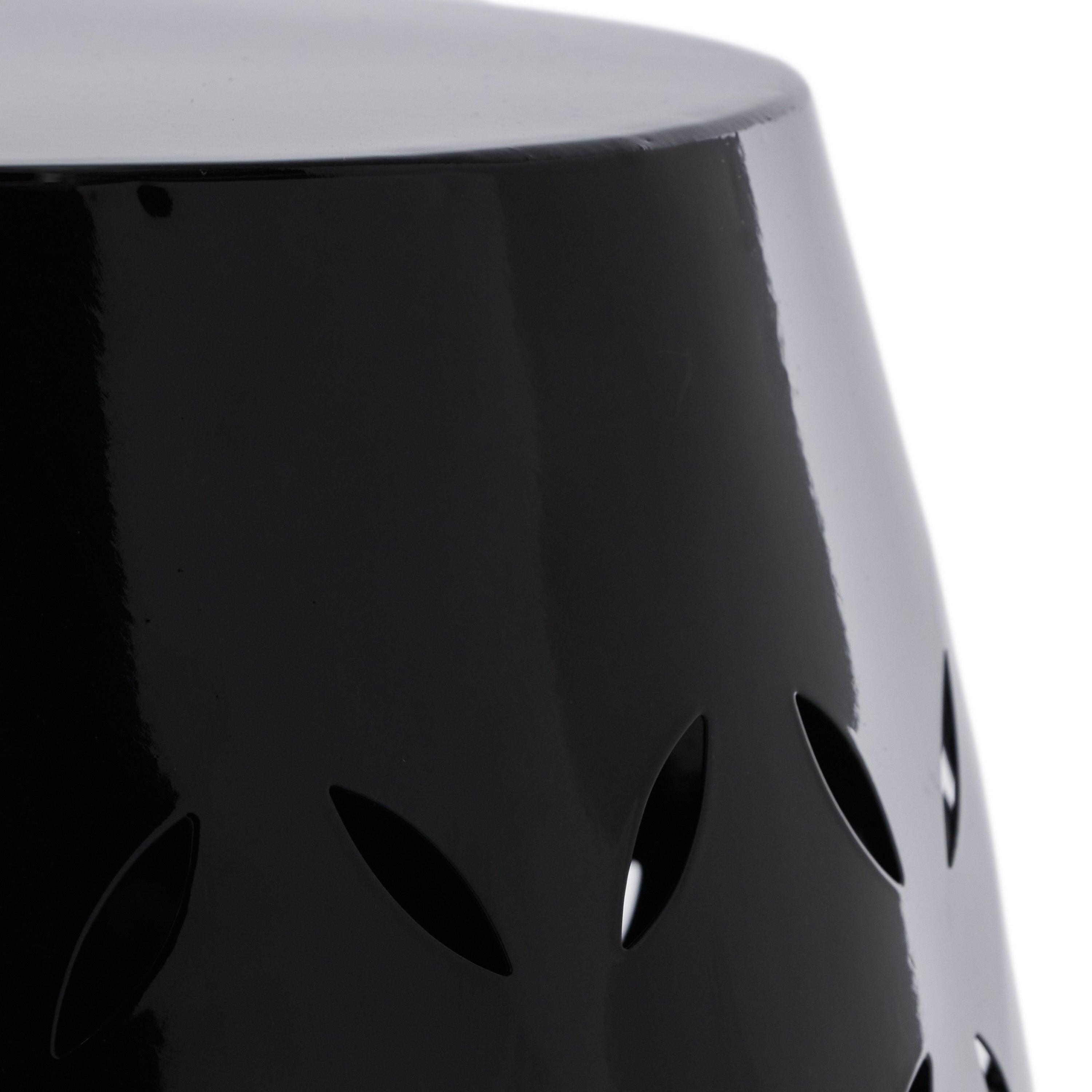 Lilac Outdoor Metal Cutout Accent Table