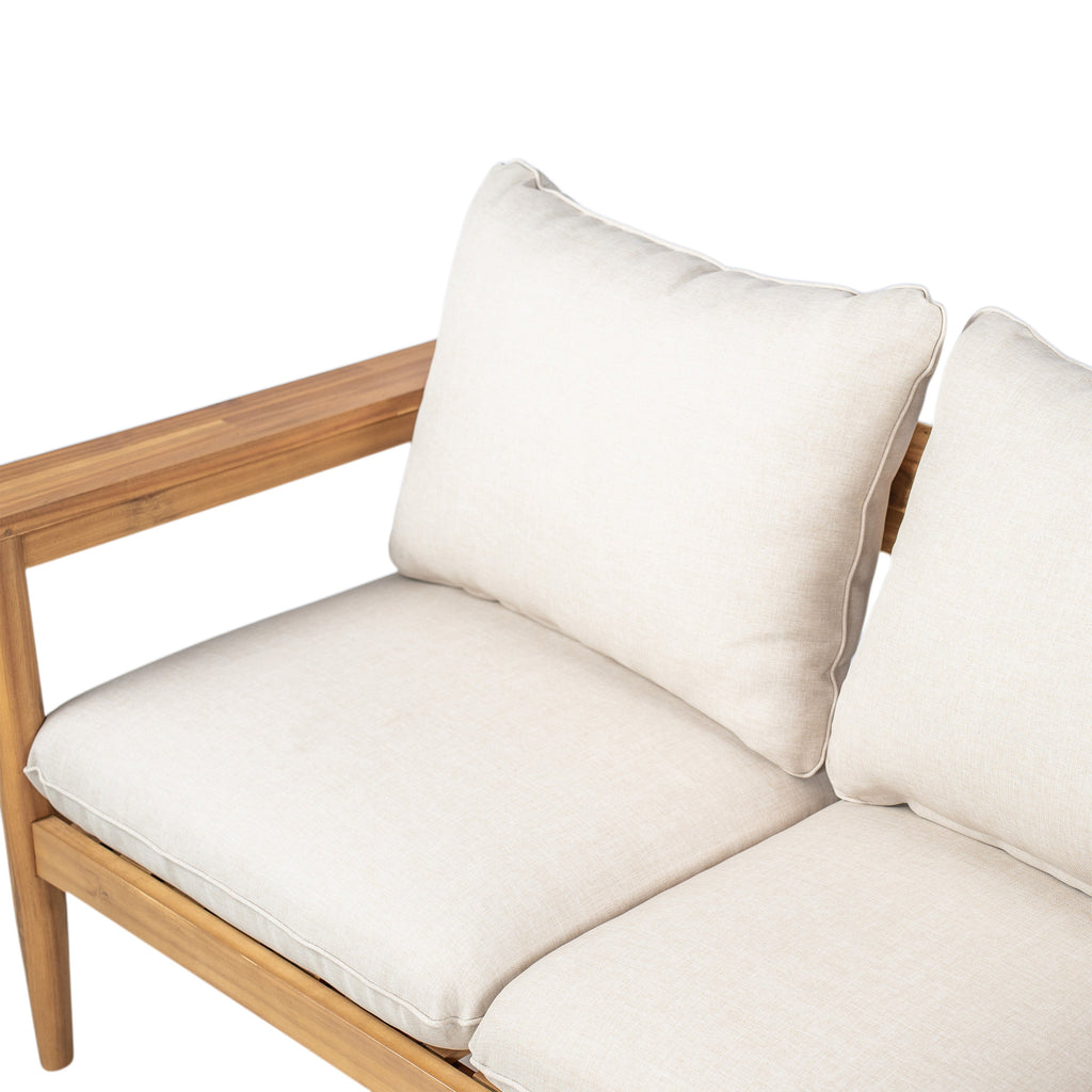 Terassi Outdoor Acacia Wood Loveseat