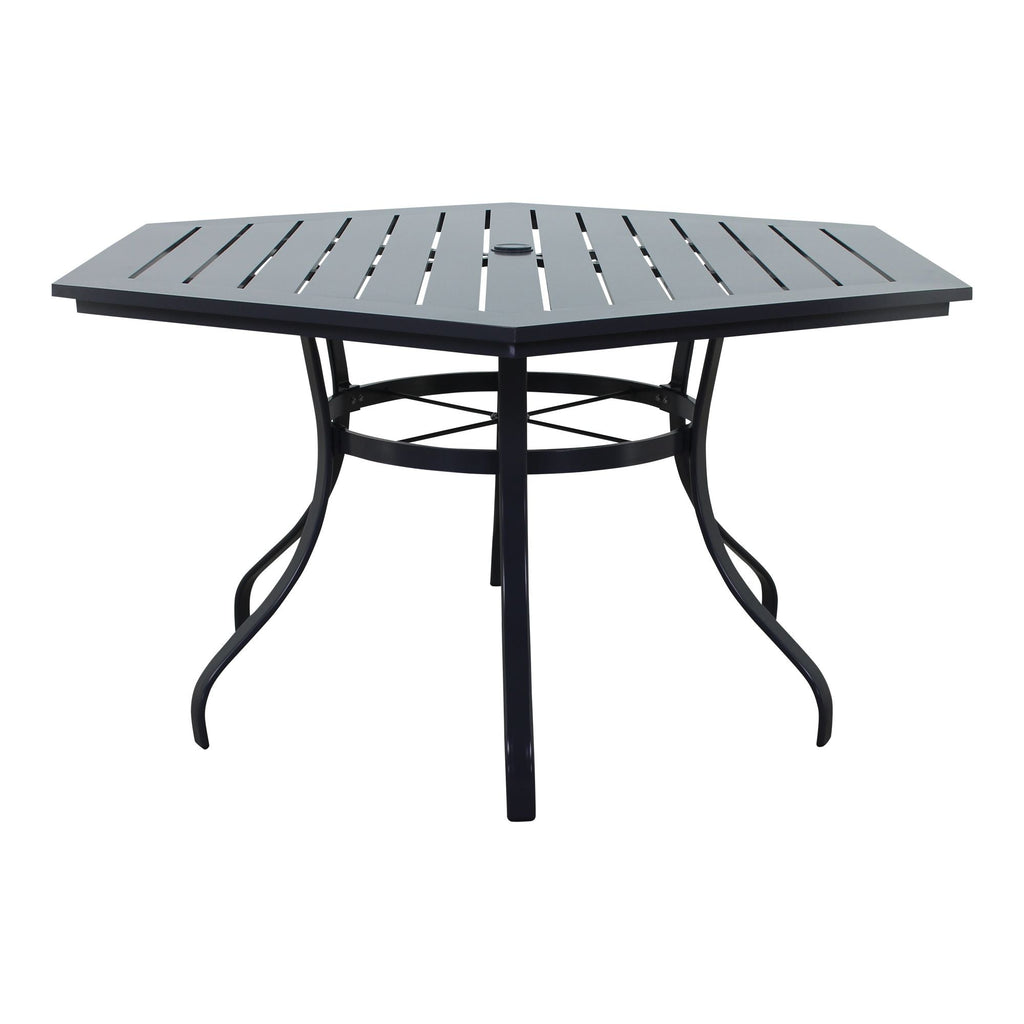 Dublin Black Sling Patio Dining Sets