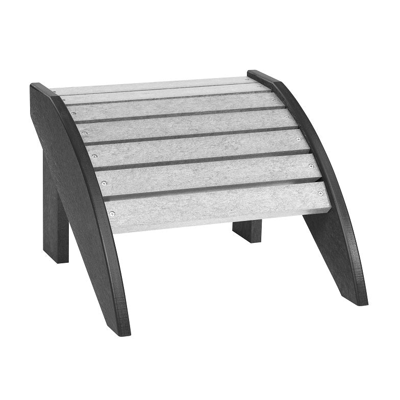 2-Toned Slate & Light Grey Resin Furniture by C.R. Plastic