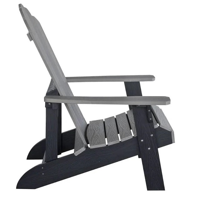 2-Toned Slate & Light Grey Resin Furniture by C.R. Plastic