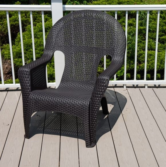 Woven Patio Lounge Chairs