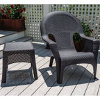 Woven Patio Side Tables