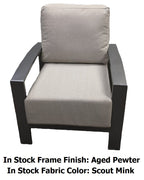 Saddlebrook Cushioned Patio Sectional Deep Seating Sets