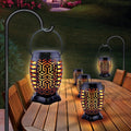 Zen Garden Solar Flicker Flame Lantern