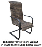 Dublin Woven Sling Spring Patio Dining Sets
