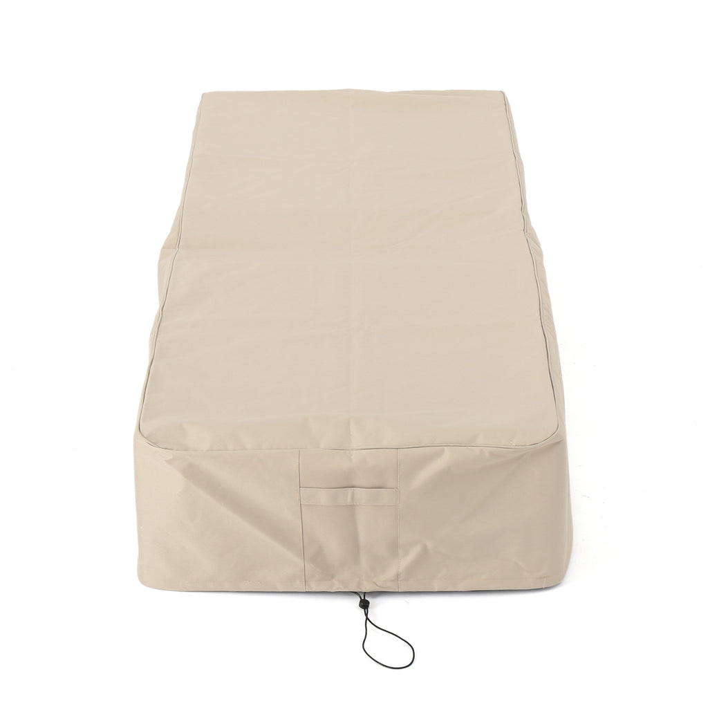Fabric Chaise Lounge Cover, Set of 2