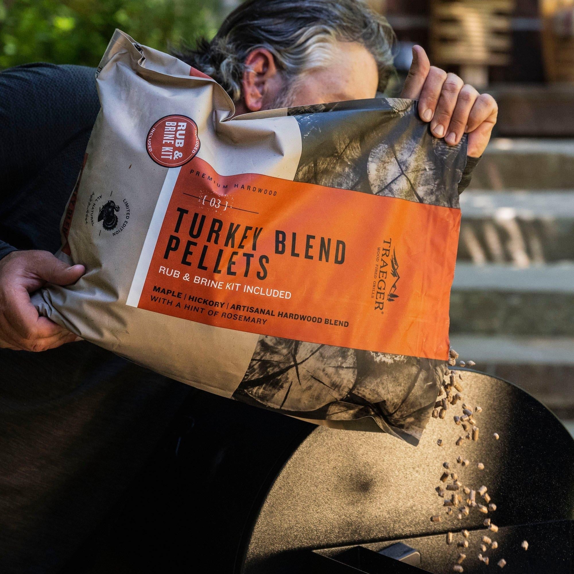 Traeger Turkey Blend with Brine Wood Pellets 20 lb. Bag