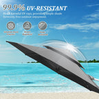 Round Cantilever Umbrella with Center Pole, Base Not Included