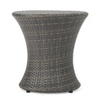 Thrive Hourglass Rattan Outdoor Side Table