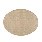 Cultured Outdoor Coffee Table with Wicker Weave Top and Looped Design