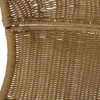 Berrien Outdoor/Indoor Wicker Hanging Swing Chair with 8-Foot Chain