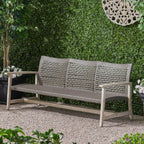 Hampton Outdoor Rattan 3 Seater Sofa