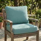 Noah Outdoor Club Chair Cushion Set, Seat Cushion and Back Cushion