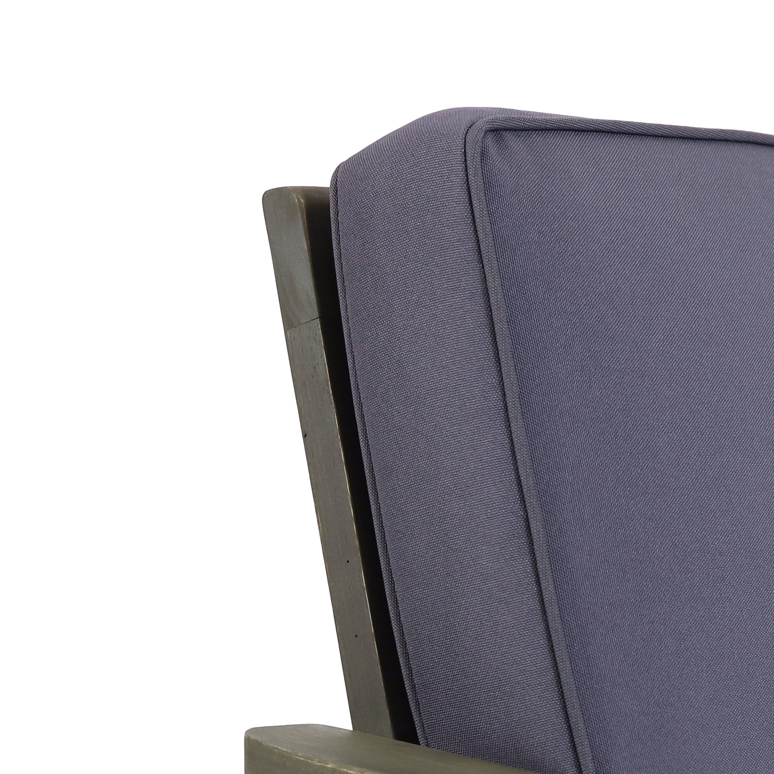 Ellsworth Outdoor Acacia Wood Club Chair