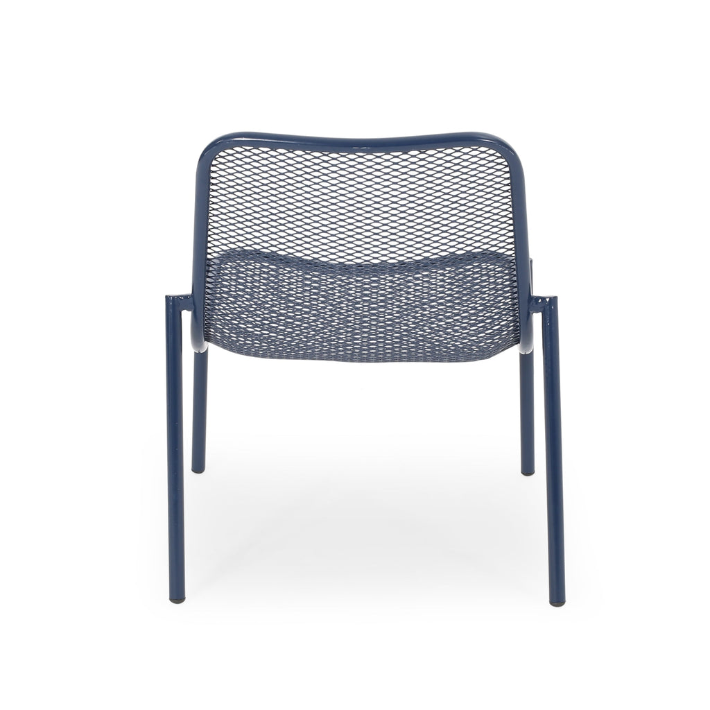 Kincaid Stackable Iron Chairs, Set of 2