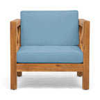 Brava Outdoor Club Chair with Water-Resistant Cushions