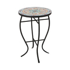 La Crescenta Mosaic Outdoor Side Table