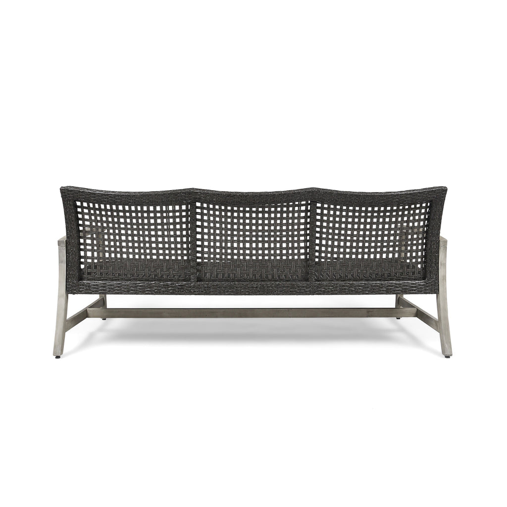 Hampton Outdoor Rattan 3 Seater Sofa