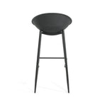 Rhodochrosite Outdoor Bar Stool with Diamond Mesh Pattern and Footrest, Set of 2