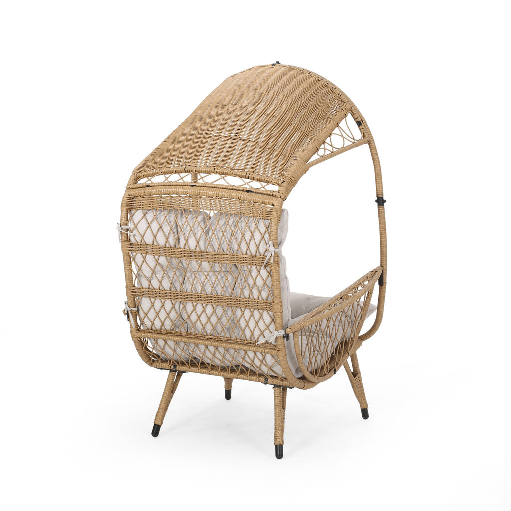 Doris Outdoor Wicker Standing Basket Chair