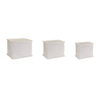 Wooden Box Planter, Set of 3