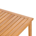 Khali 4 Piece Acacia Wood Outdoor Set