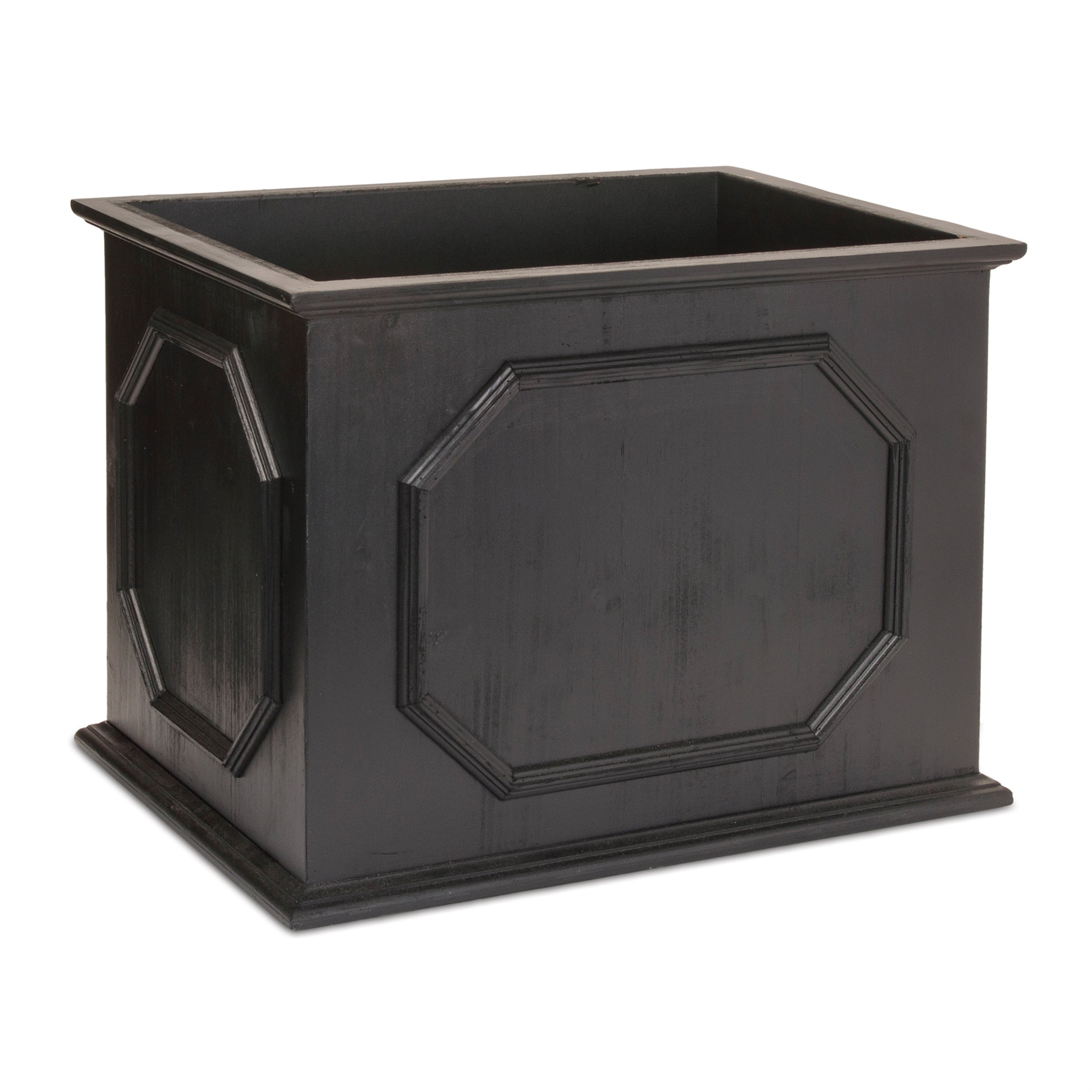 Wooden Box Planter, Set of 3