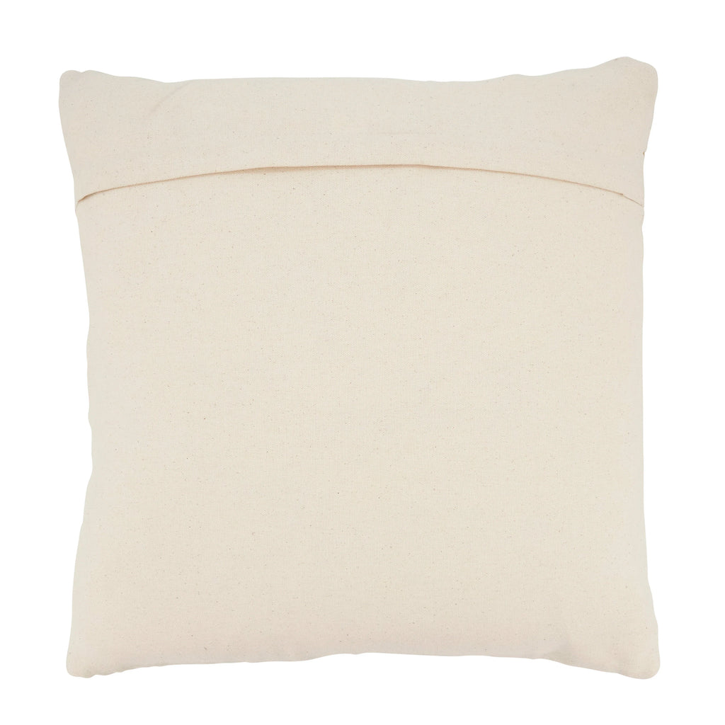 Earth Tone Banded Outdoor Polyester Filled Throw Pillow