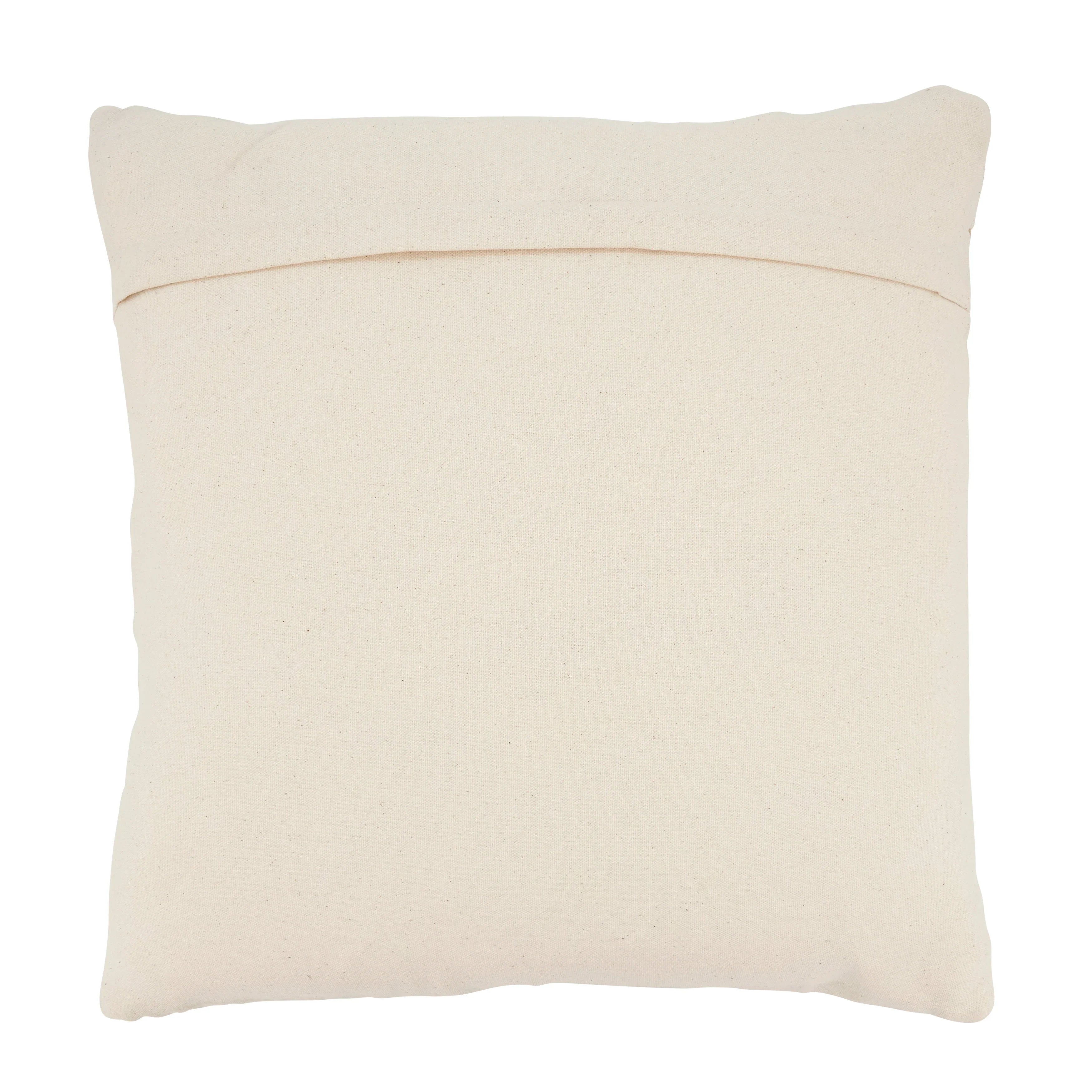 Earth Tone Banded Outdoor Polyester Filled Throw Pillow